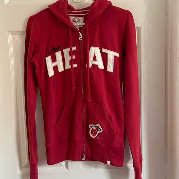 Miami Heat zip hoodie size small - Picture 1 of 4